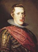 Diego Velazquez Portrait de Philippe IV en Cuirasse (df02) painting